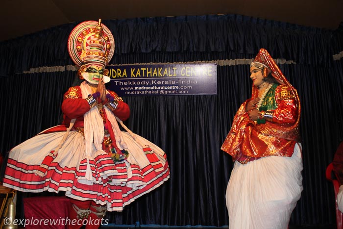 Kathakali performance in Thekkady