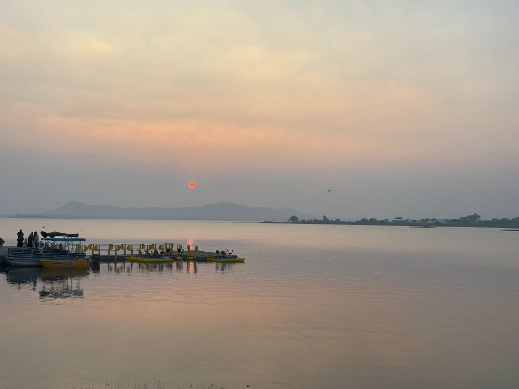 Boating at MTDC Boat club Nashik