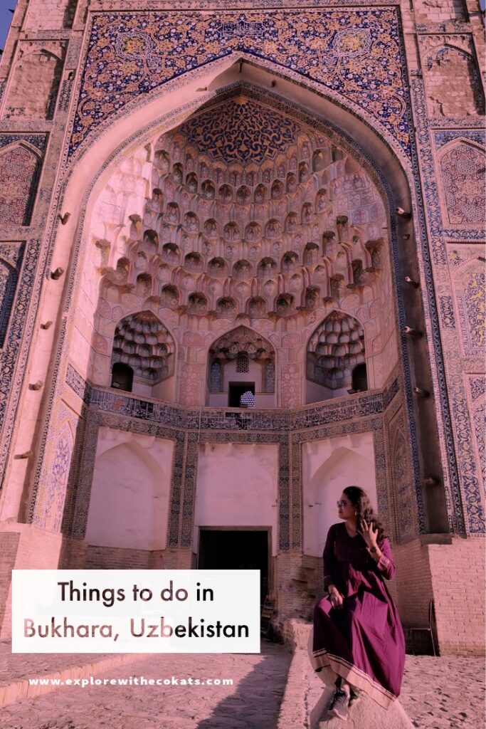 Things to do in Bukhara Uzbekistan