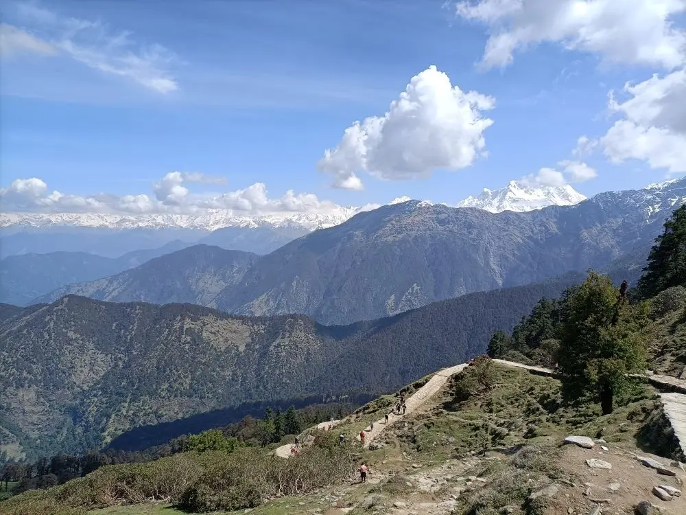 View during Chopta Chandrashila trek