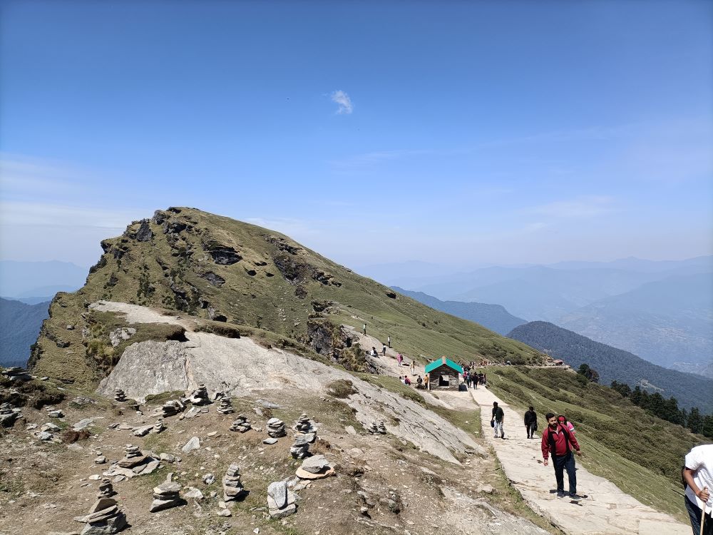 View of Chopta Chandrashila trek