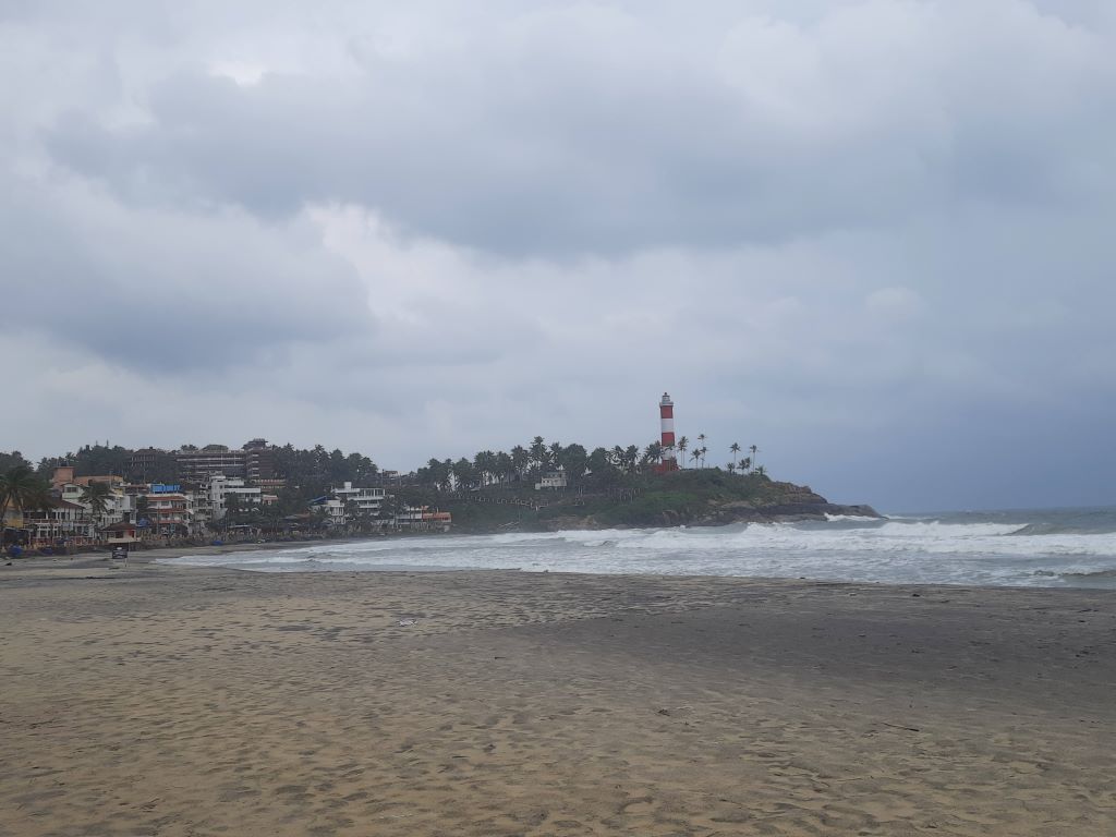 Kovalam Beach & Lighthouse