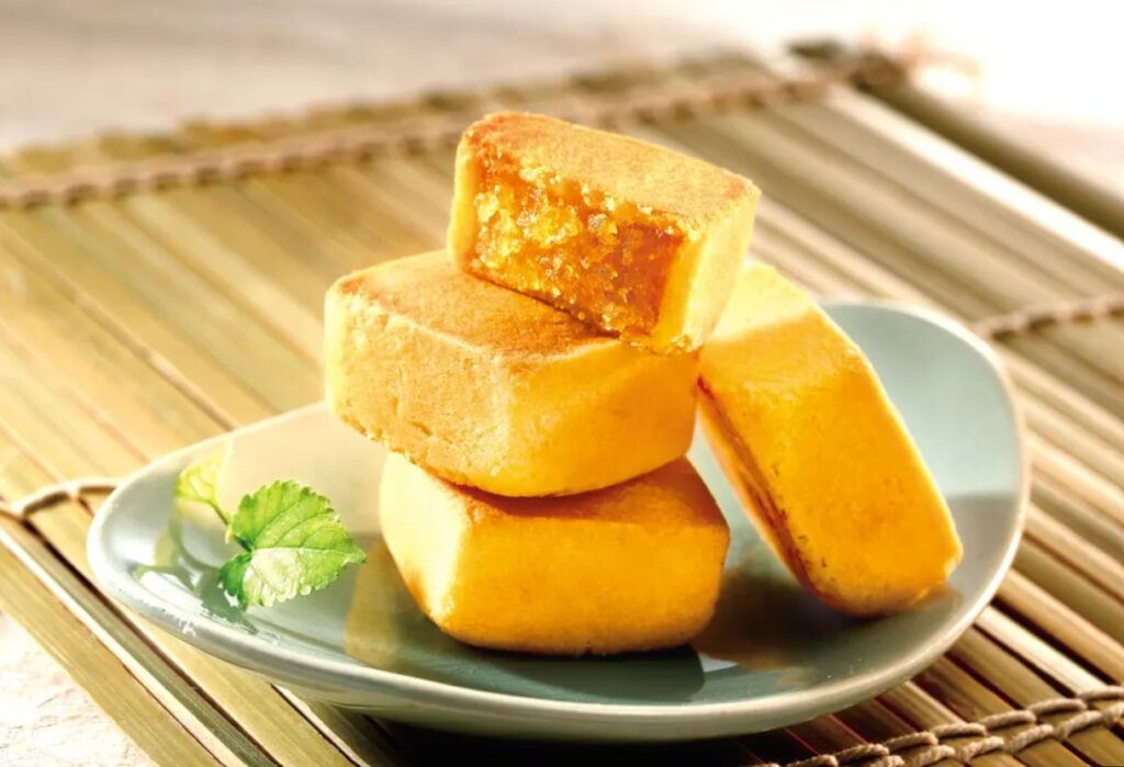 Pineapple cake in Taiwan