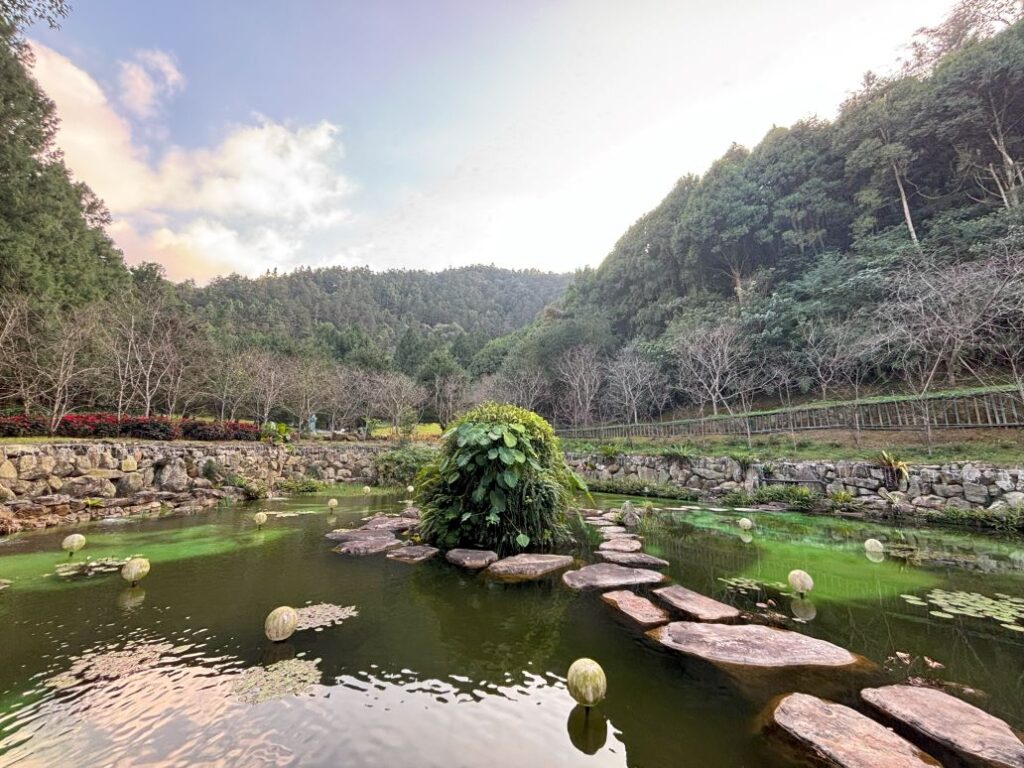 A pond at Formosan Aboriginal village