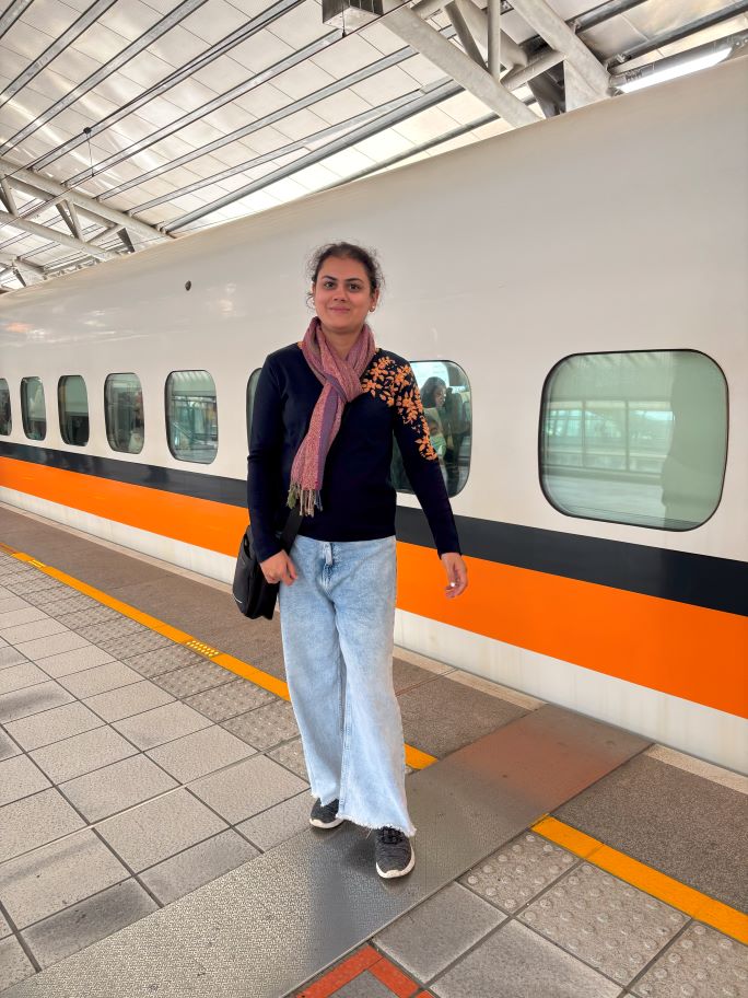 Bullet train in Taiwan