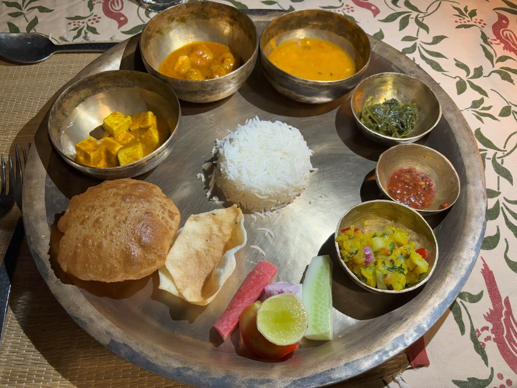 Baiga Thali at King's Lodge Bandhavgarh